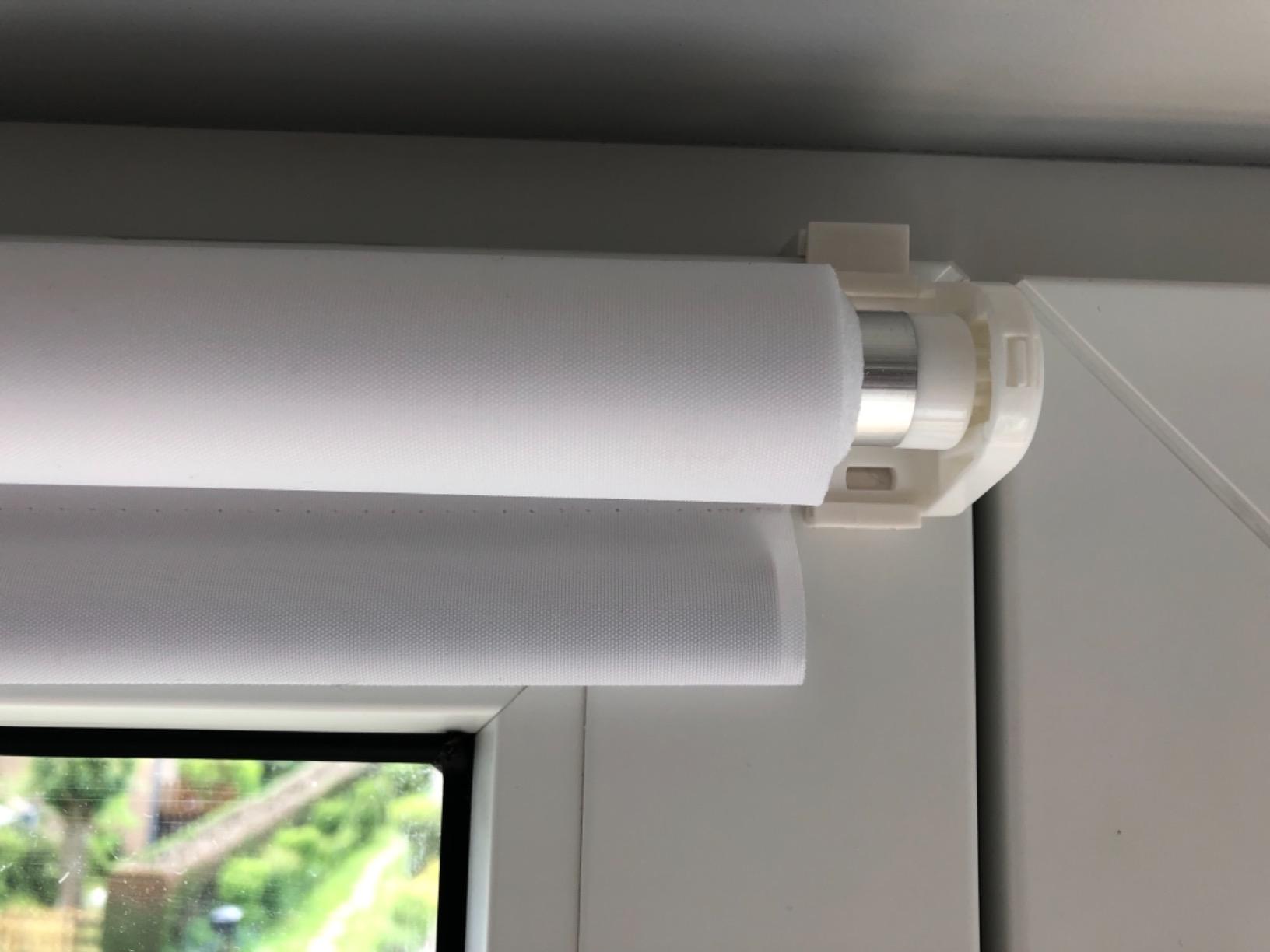 K-Home Minirollo Klemmfix 40x150 cm Weiß Tageslicht