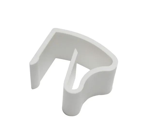 Gardinia Solid Klemmhalter Weiß 6 Stück für Alu-Jalousie 25 mm