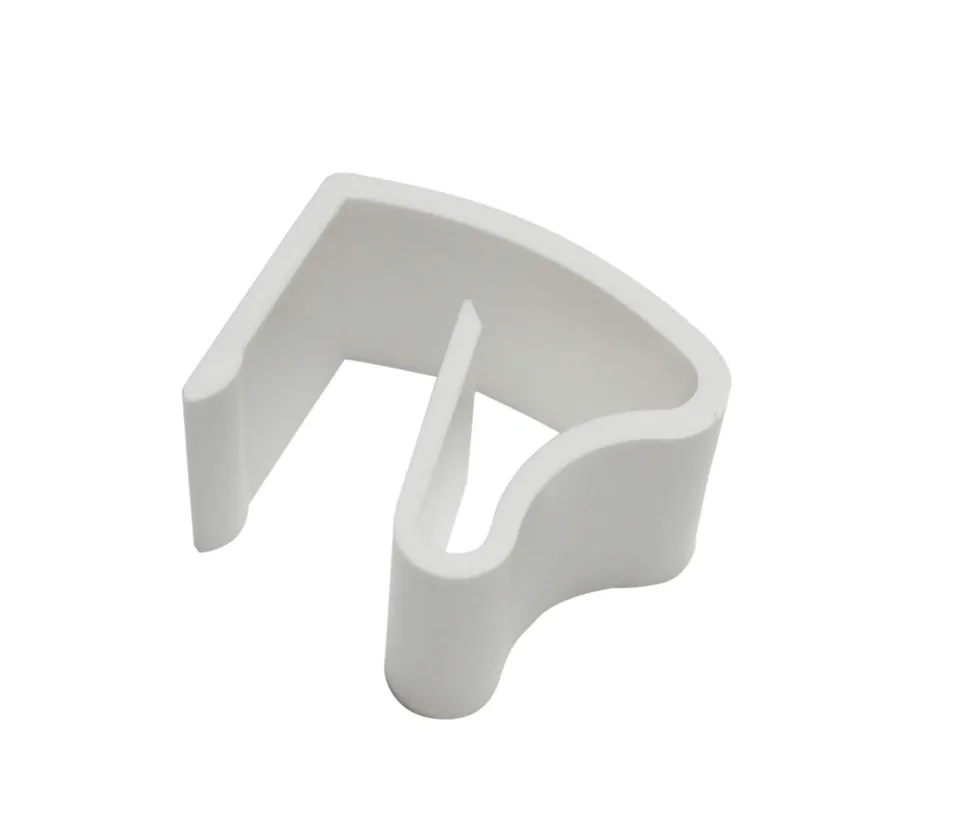 Gardinia Solid Klemmhalter Weiß 6 Stück für Alu-Jalousie 25 mm