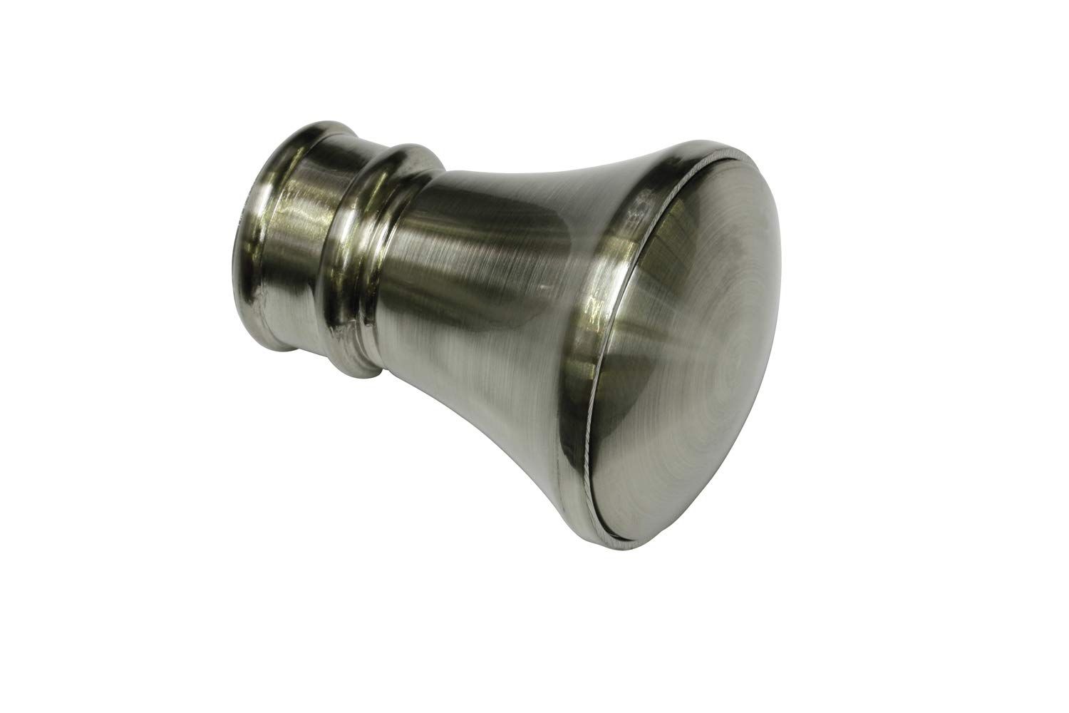 GARDINIA Windsor Endknopf Kappe Ø25 mm Edelstahl 2 Stk.