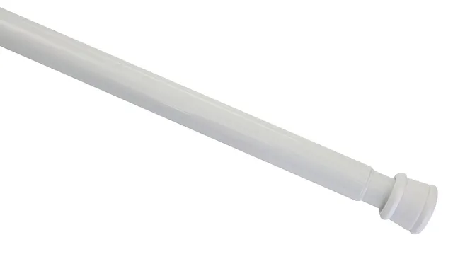 GARDINIA Denver Spannstange weiß 130-220 cm Metall