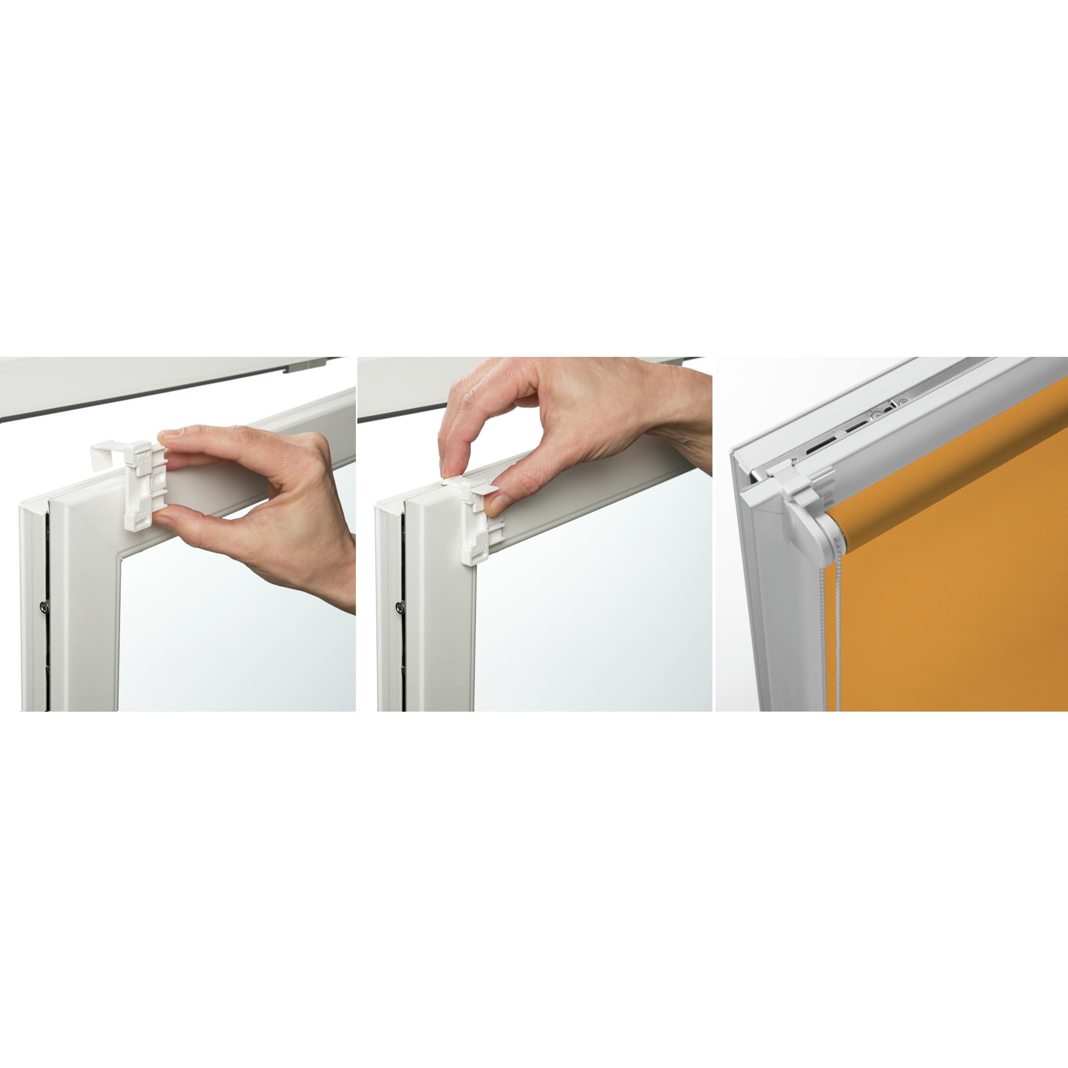 Gardinia Easyfix Rollo 60x150 cm Orange blickdicht