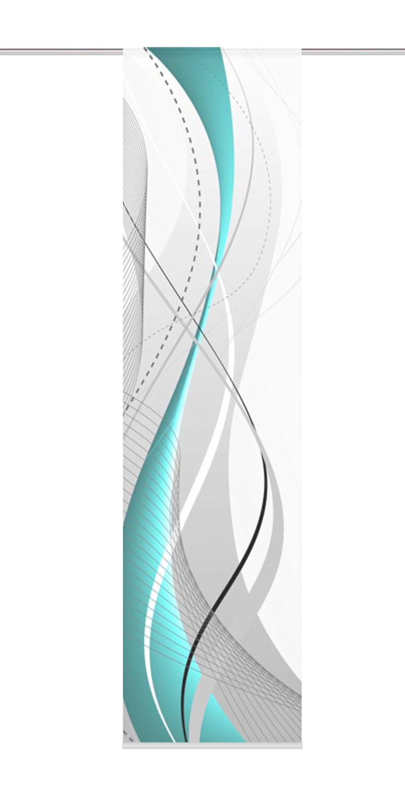Home Fashion Carlisle Schiebegardine 60x245 cm Petrol