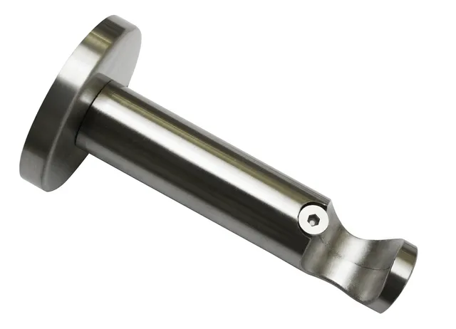 Gardinia Chicago Träger offen 20 mm Edelstahloptik 8 cm