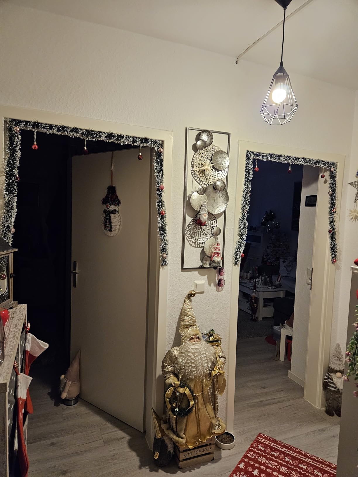GARDINIA Chicago Klemmstange 45-65 cm Weiß ohne Bohren