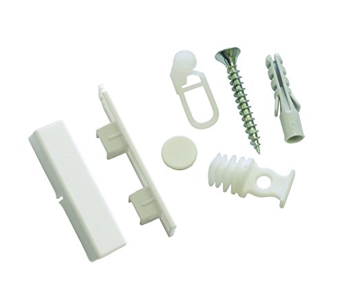 Gardinia Chicago Vorhangschienen Set 3x120 cm 2-läufig