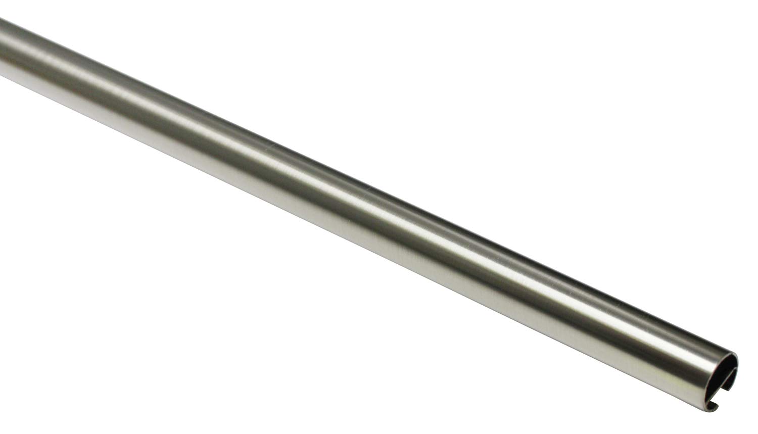 Gardinia Chicago Gardinenstange 20 mm 160 cm Edelstahl-optik Innenlauf