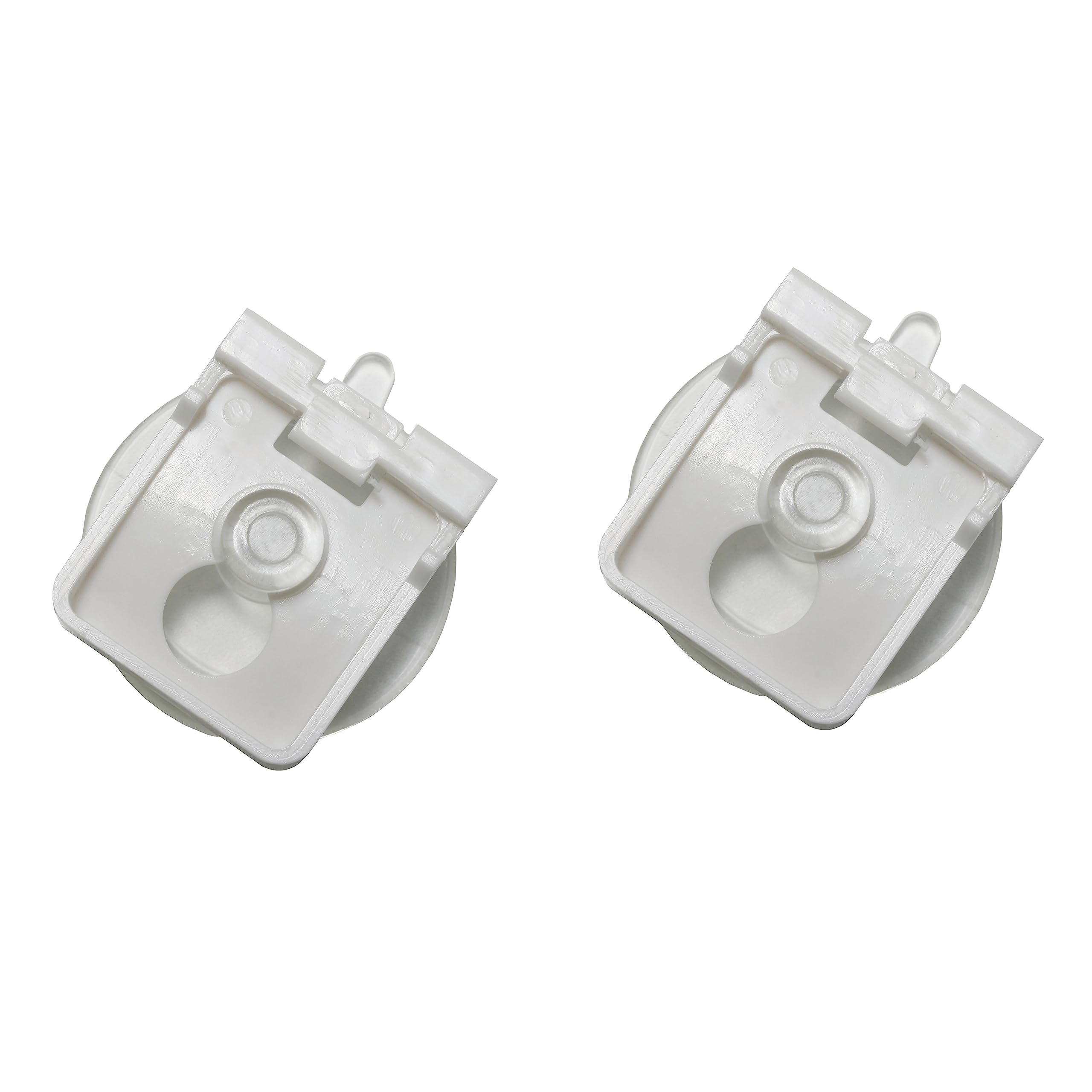 GARDINIA Plissee Solo Saugnapf-Set mit Clip transparent 2 Stück