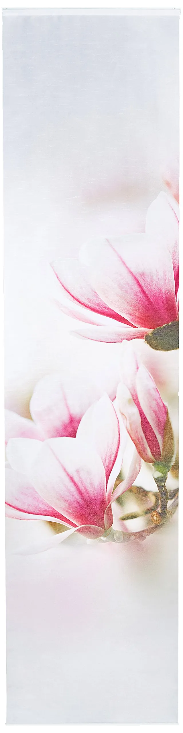 Home Fashion Schiebegardine Rosa 245x60 cm Seidenoptik