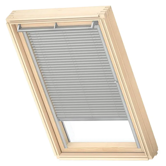 VELUX Jalousien C02 Jalousie Lichtgrau Matt Silber