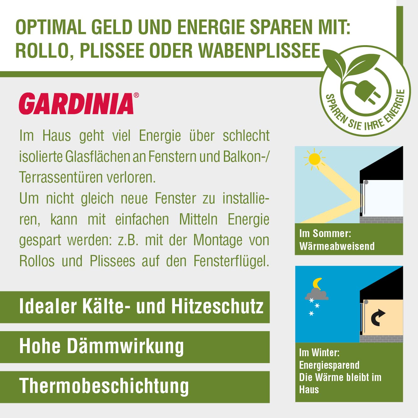 GARDINIA Country Dimout Vorhang Schwarz 140x245 blickdicht