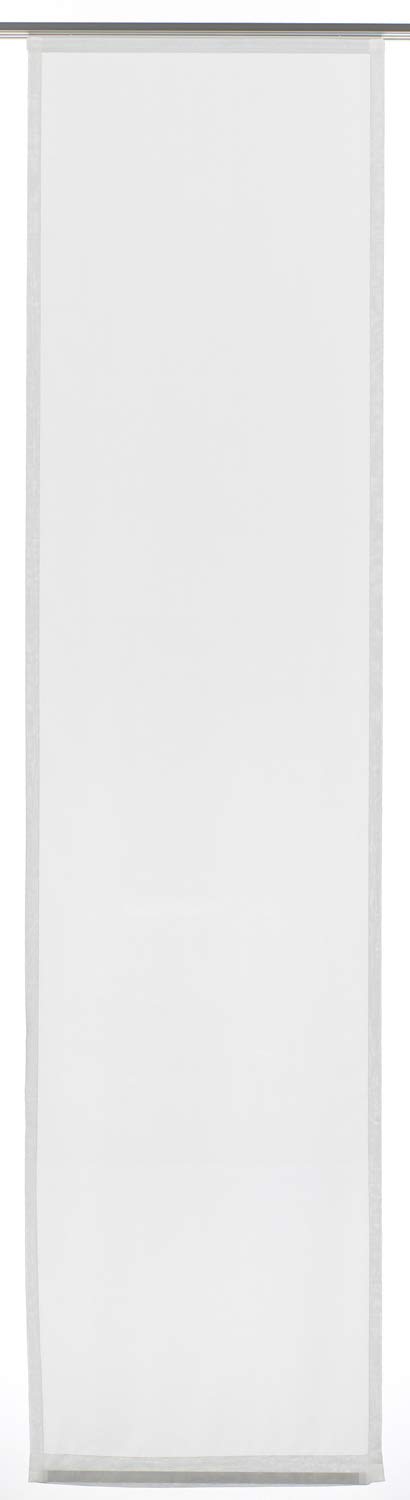 GARDINIA Solid Flächenvorhang Basic Anthrazit 60x245