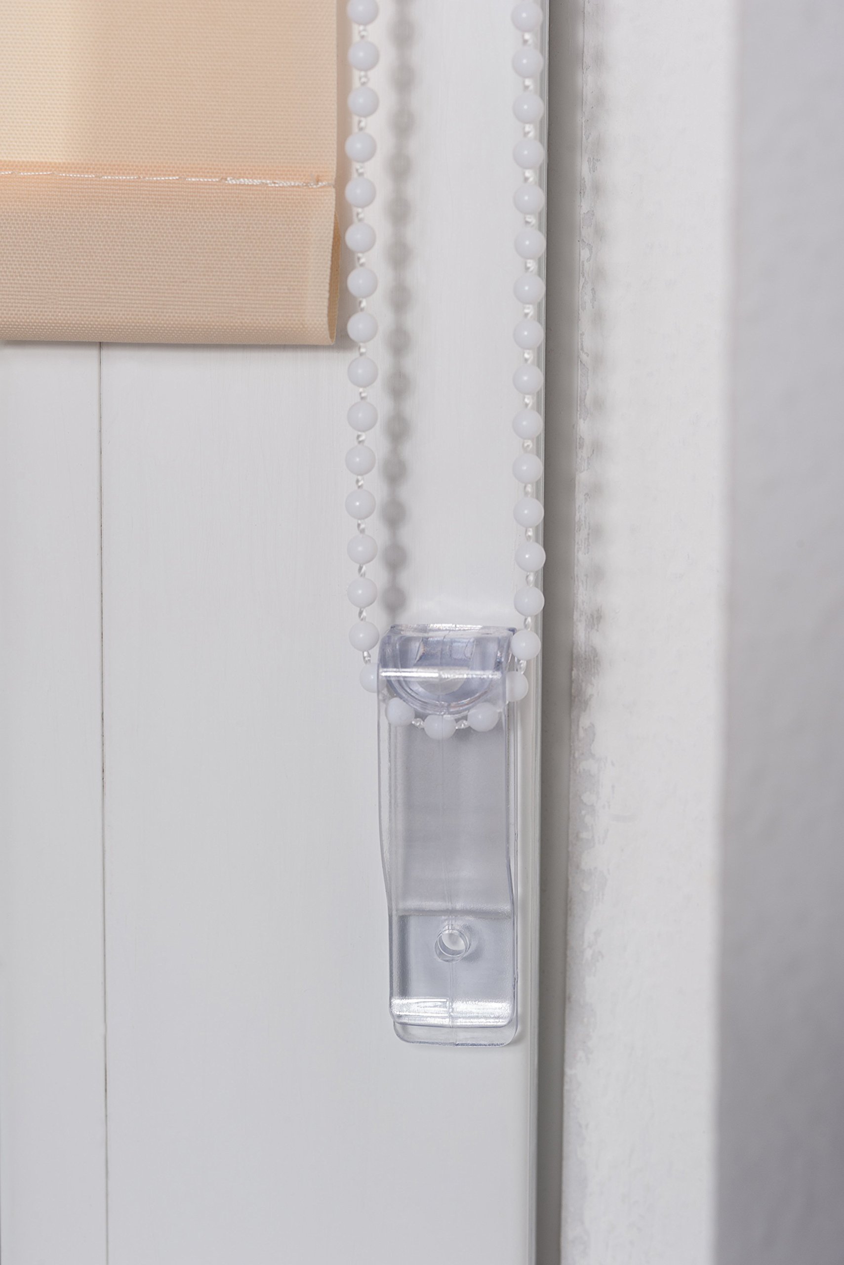 K-Home Minirollo Klemmfix 40x150 cm Weiß Tageslicht