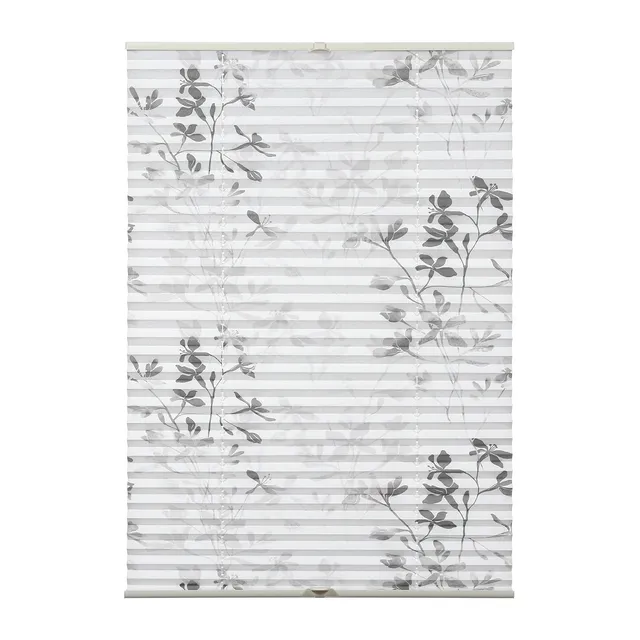 GARDINIA Bella EASYFIX Plissee Weiß 80x130 cm blickdicht