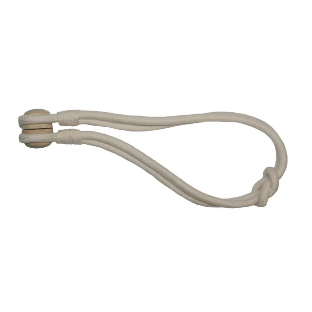 GARDINIA Country Raffhalter Kordel beige Magnet 47 cm