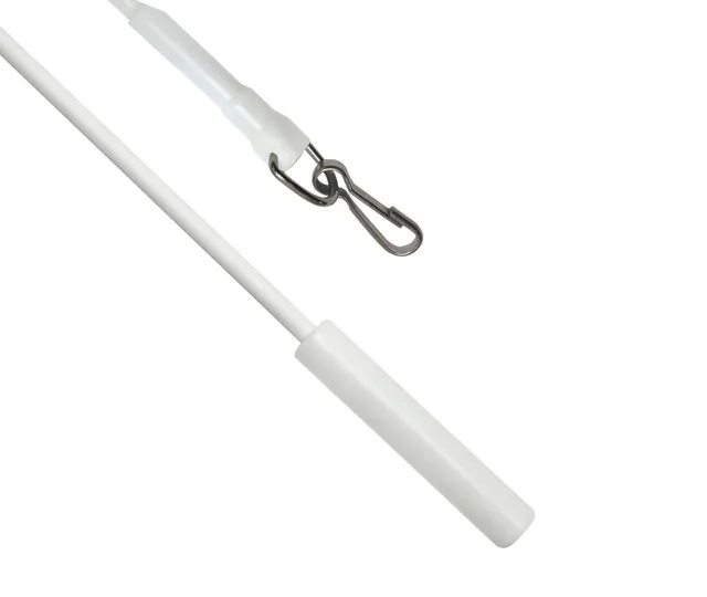 Gardinia Chicago Schleuderstab Weiß 75 cm 2 Stück Metall