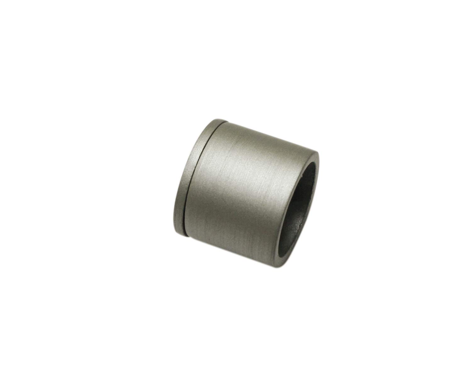 GARDINIA Windsor Wandlager Ø25 mm Edelstahl-Optik Metall