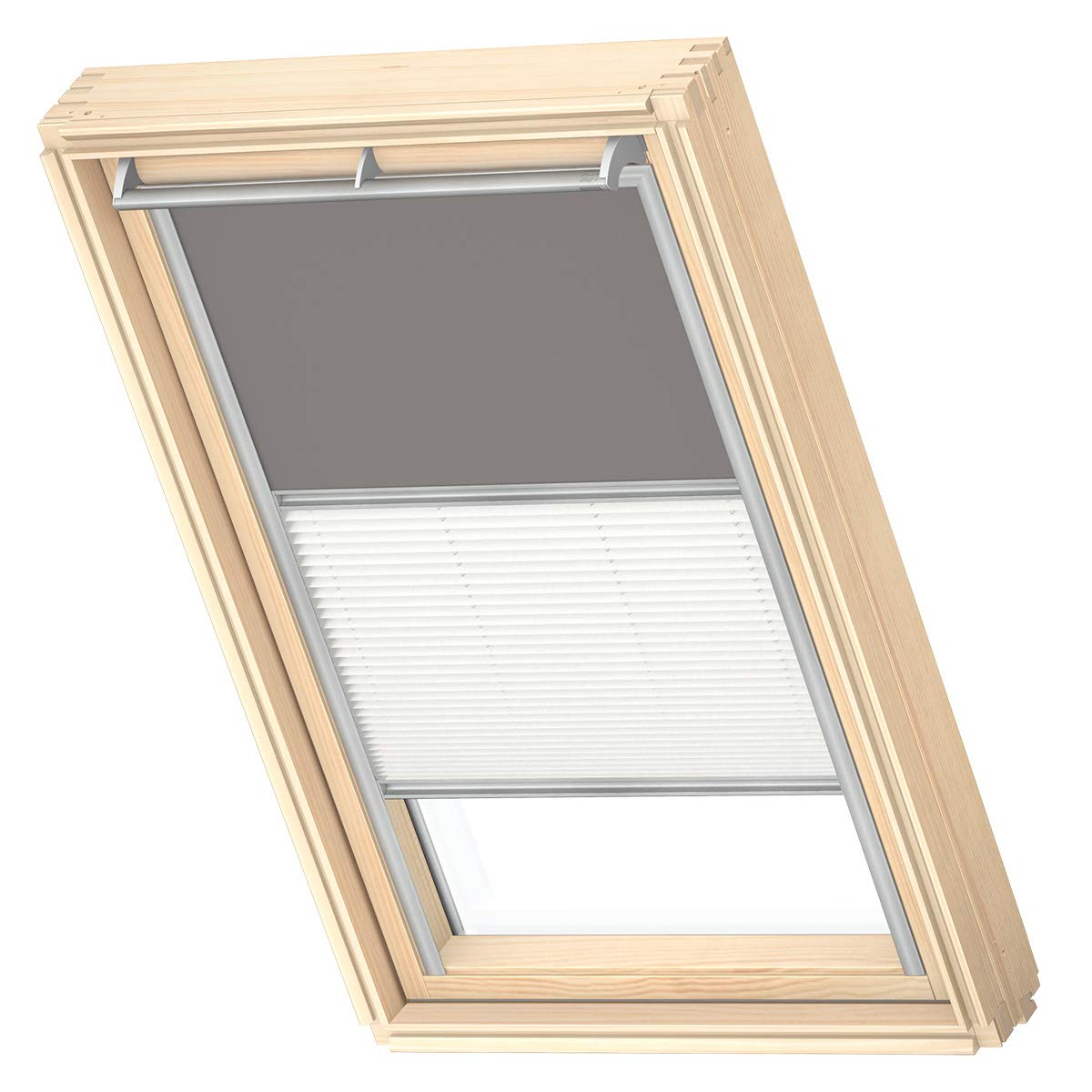 Velux Verdunkelung Plus DFD CK02 Rollo Grau 37x58 cm