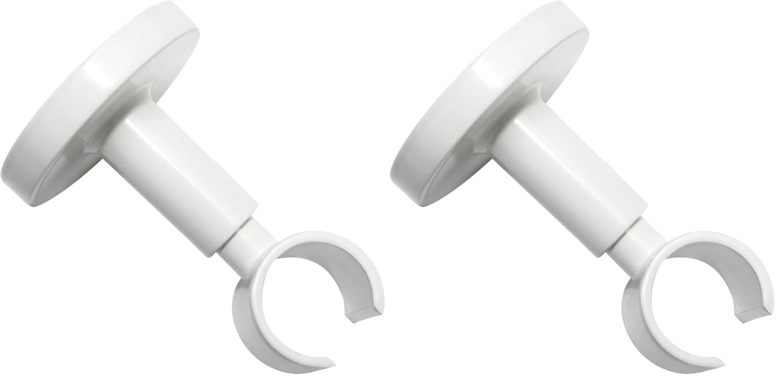 Gardinia Chicago Deckenträger Ø20mm Weiß Metall 1-läufig