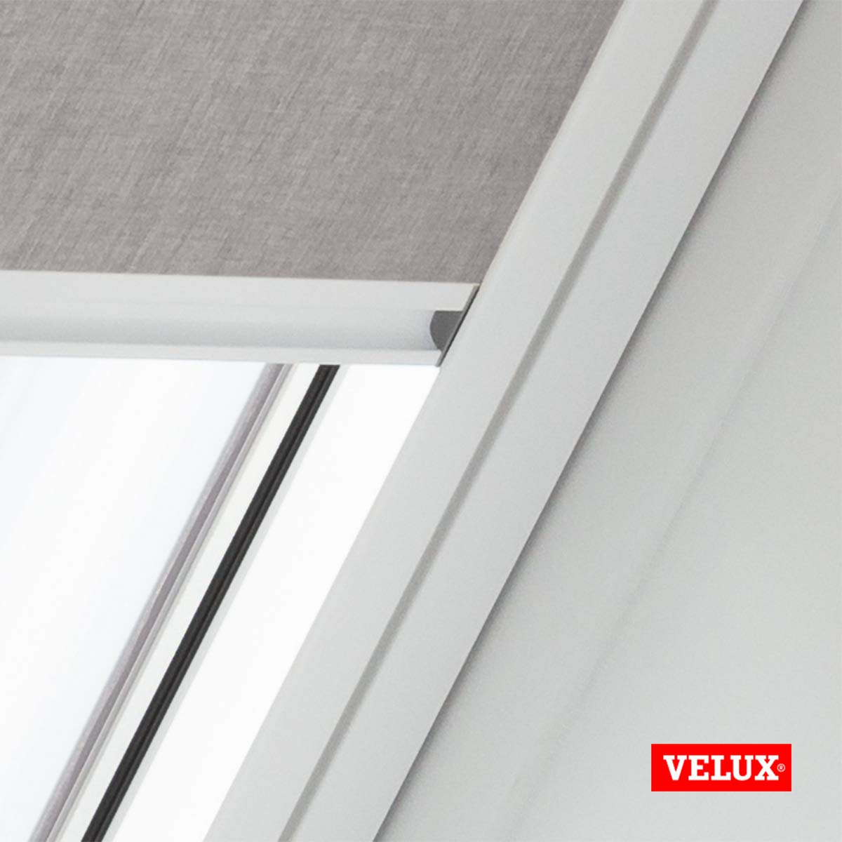 VELUX Sichtschutzrollo PK06 Weiß Lichtdurchlässig