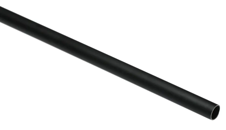 GARDINIA Memphis Gardinenstange 16 mm 160 cm Schwarz-Matt