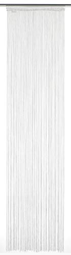 GARDINIA Solid Flächenvorhang 60x245 cm Weiß transparent