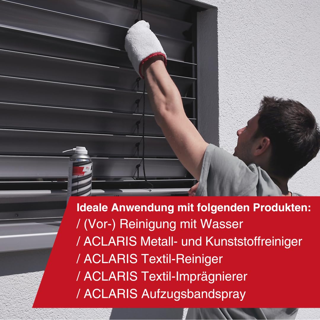 WAREMA Terrea Reinigungshandschuh Mikrofaser Sonnenschutz