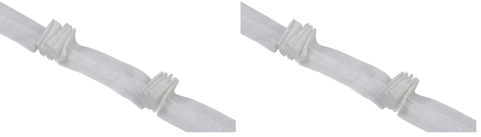 Gardinia Chicago Faltenband Gardine weiß 10 m 5er Falte