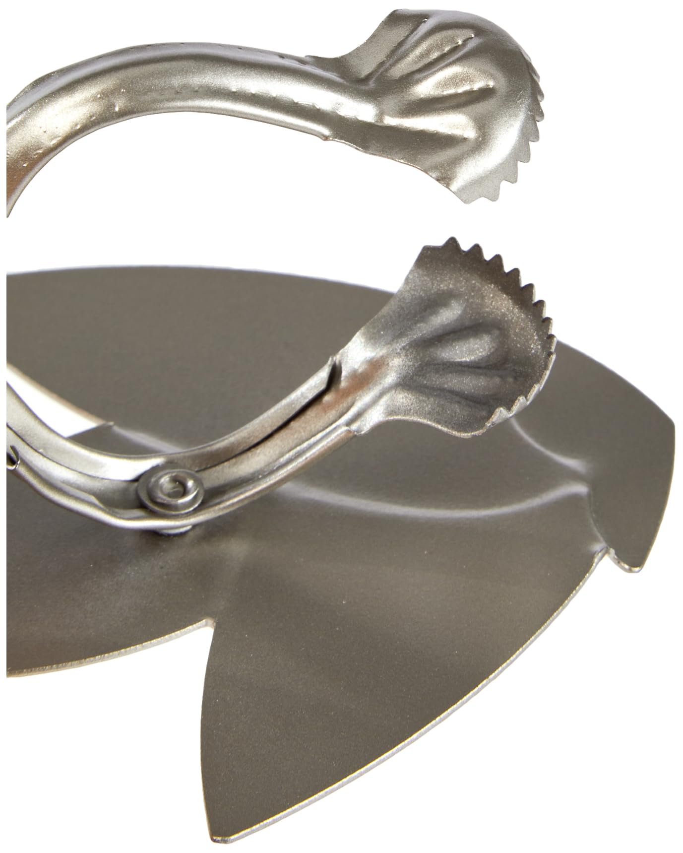 GARDINIA Country Dekoklammer Flower Silber-matt Metall