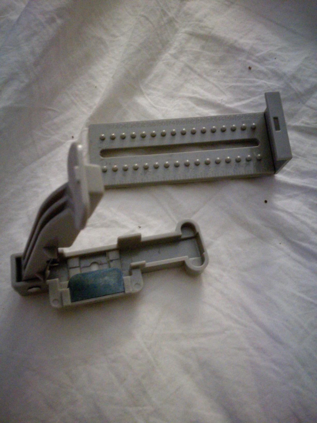Gardinia Solid Lamellenschneider Jalousie grau 25 mm
