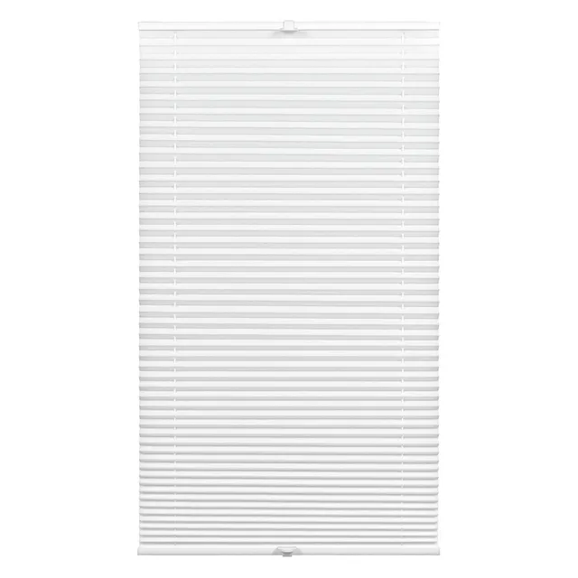 GARDINIA Plissee Concept Faltrollo Weiß 40x130 cm blickdicht