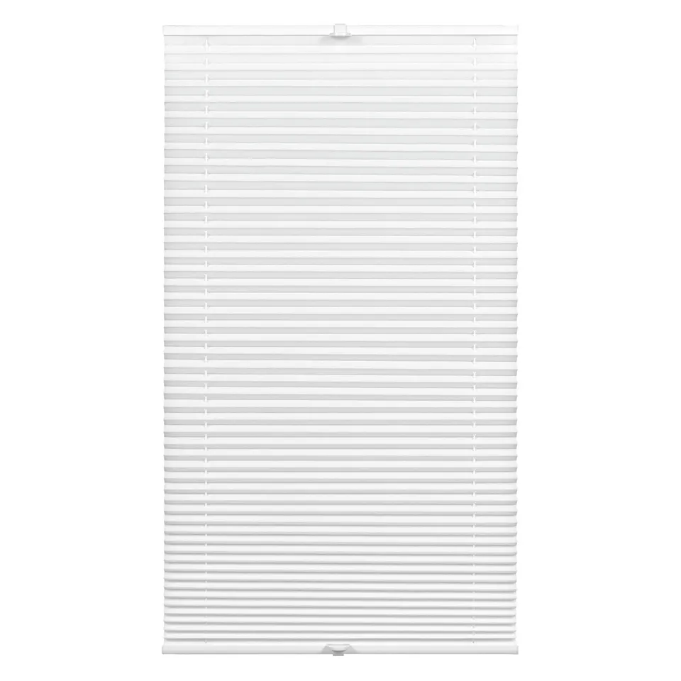 GARDINIA Plissee Concept Faltrollo Weiß 40x130 cm blickdicht