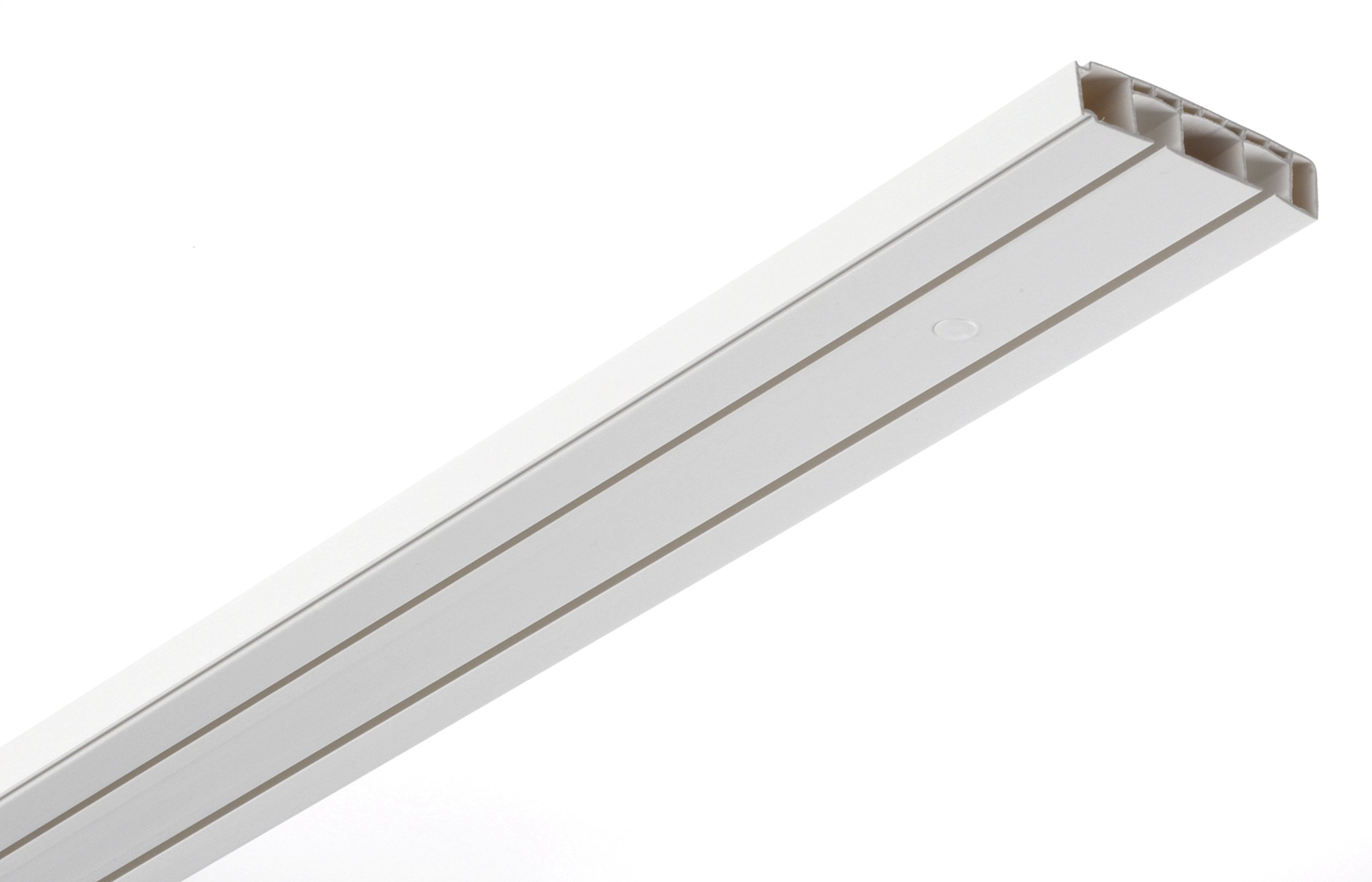 Gardinia Chicago Vorhangschienen Set 3x120 cm 2-läufig