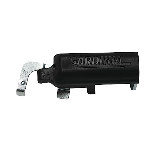 GARDINIA EASYFIX Klemmträger Schwarz 25 mm