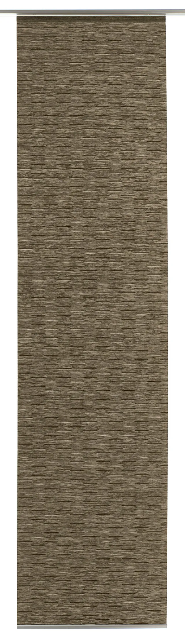 Gardinia Solid Flächenvorhang braun 60x245 Nougat lichtdurchlässig