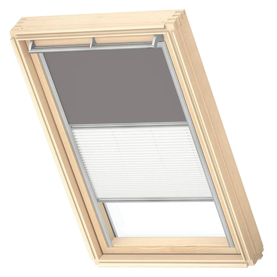 Velux Verdunkelung Plus DFD CK02 Rollo Grau 37x58 cm