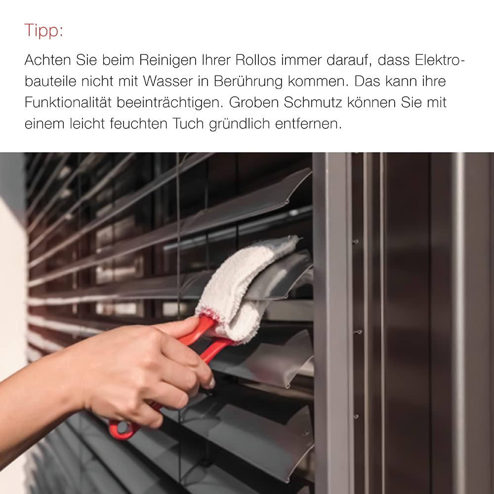 WAREMA Terrea Lamellenreinigungszange inkl. 2 Pads