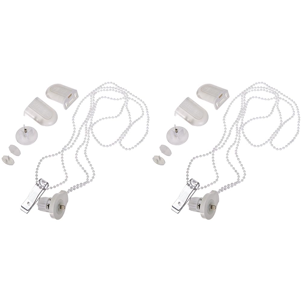Gardinia Seitenzug-Rollo Umbau-Set GT-1 Weiß Wandmontage