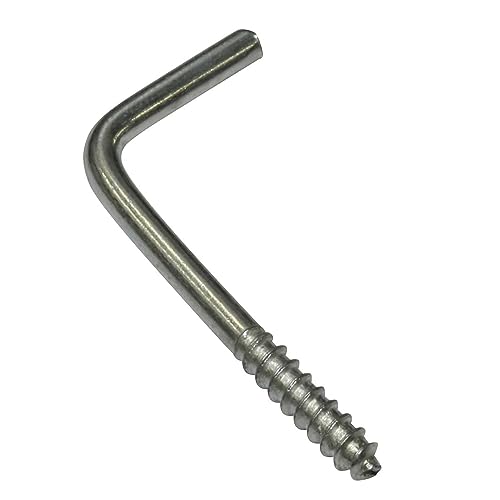 Gardinia Chicago Schraubhaken Silber-matt 20 Stück
