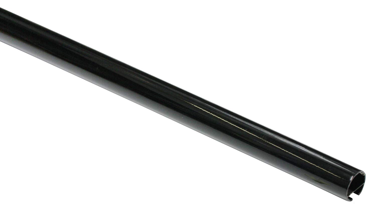 Gardinia Chicago Gardinenstange 20 mm 160 cm Edelstahl-optik Innenlauf