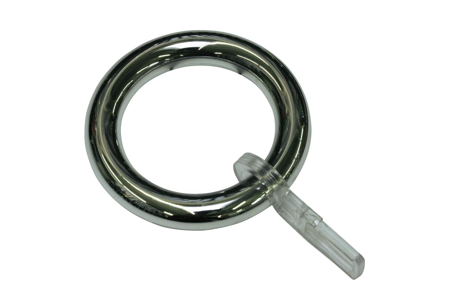 Gardinia Chicago Gardinenringe Chrom 10 Stück 8 mm