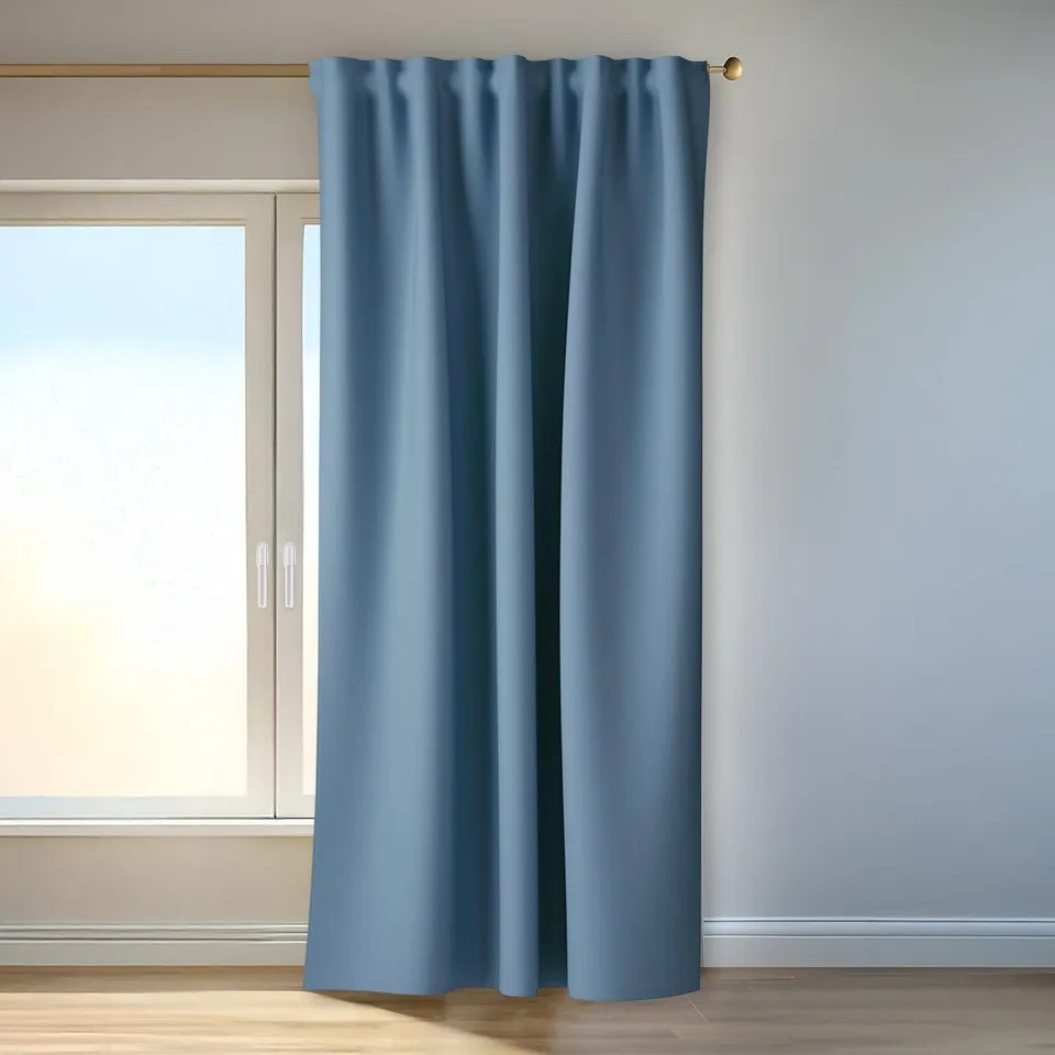 Homing Kim Verdunkelungsvorhang 140x245 cm Bleu Thermo