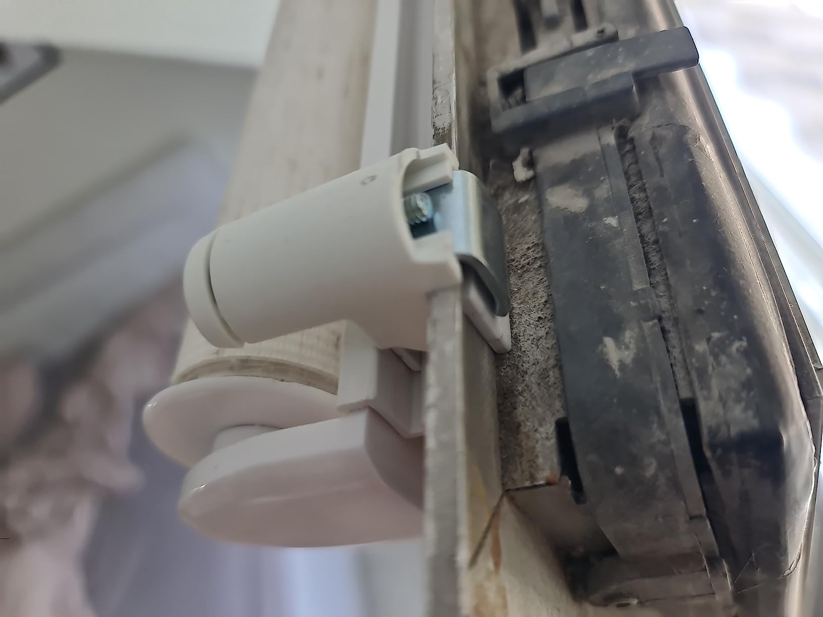 Brillant Zubehör Klemmträger ohne Bohren Weiß 2 Stück