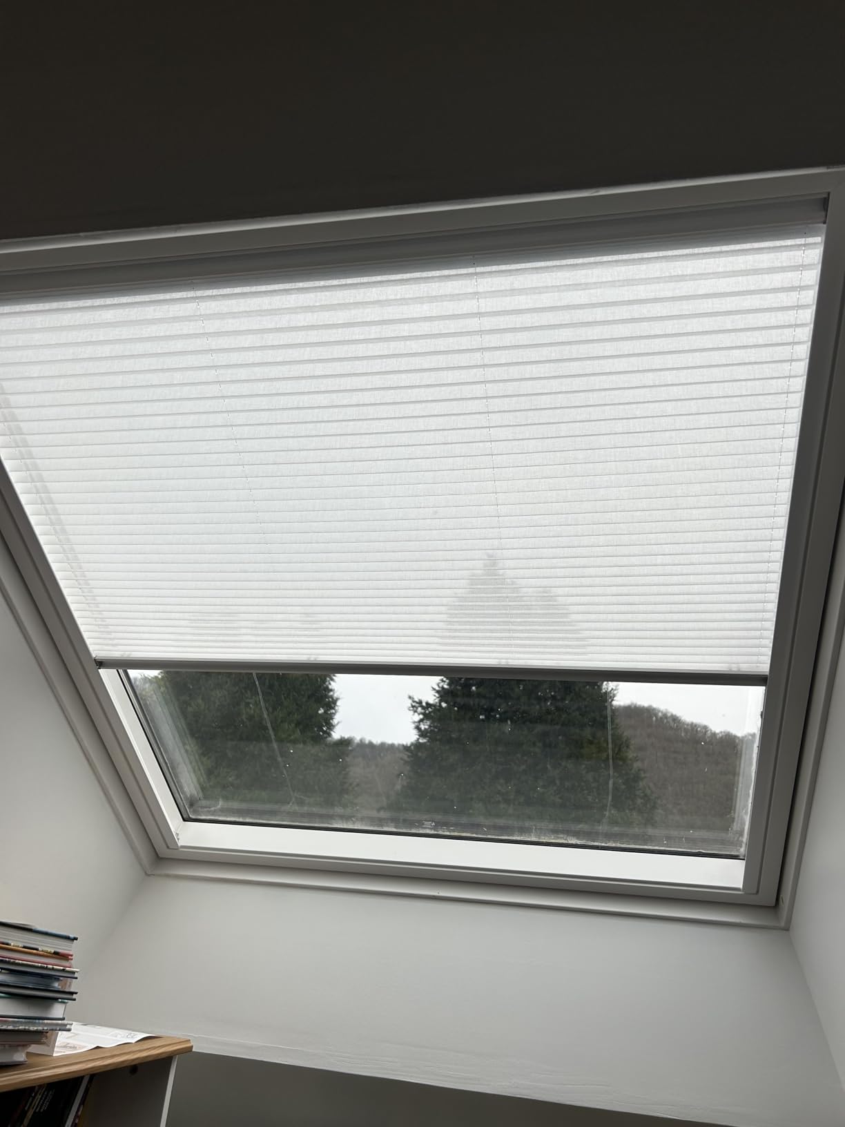 Velux Verdunkelung Plus DFD C02 Rollo Grau weiß