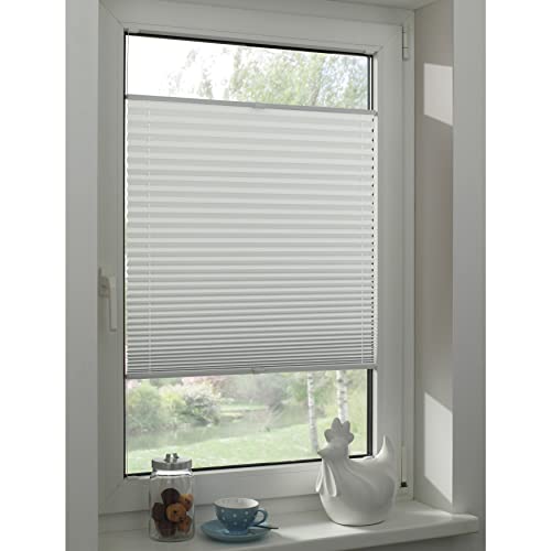GARDINIA Plissee Concept Thermo Plissee weiß 90x130 cm