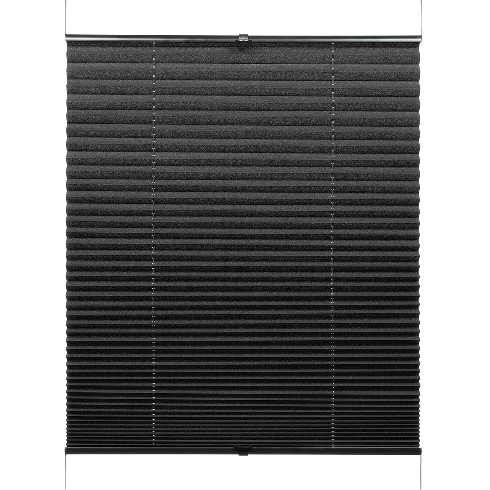 GARDINIA Plissee Concept Tageslicht Plissee 80x130 cm Schwarz