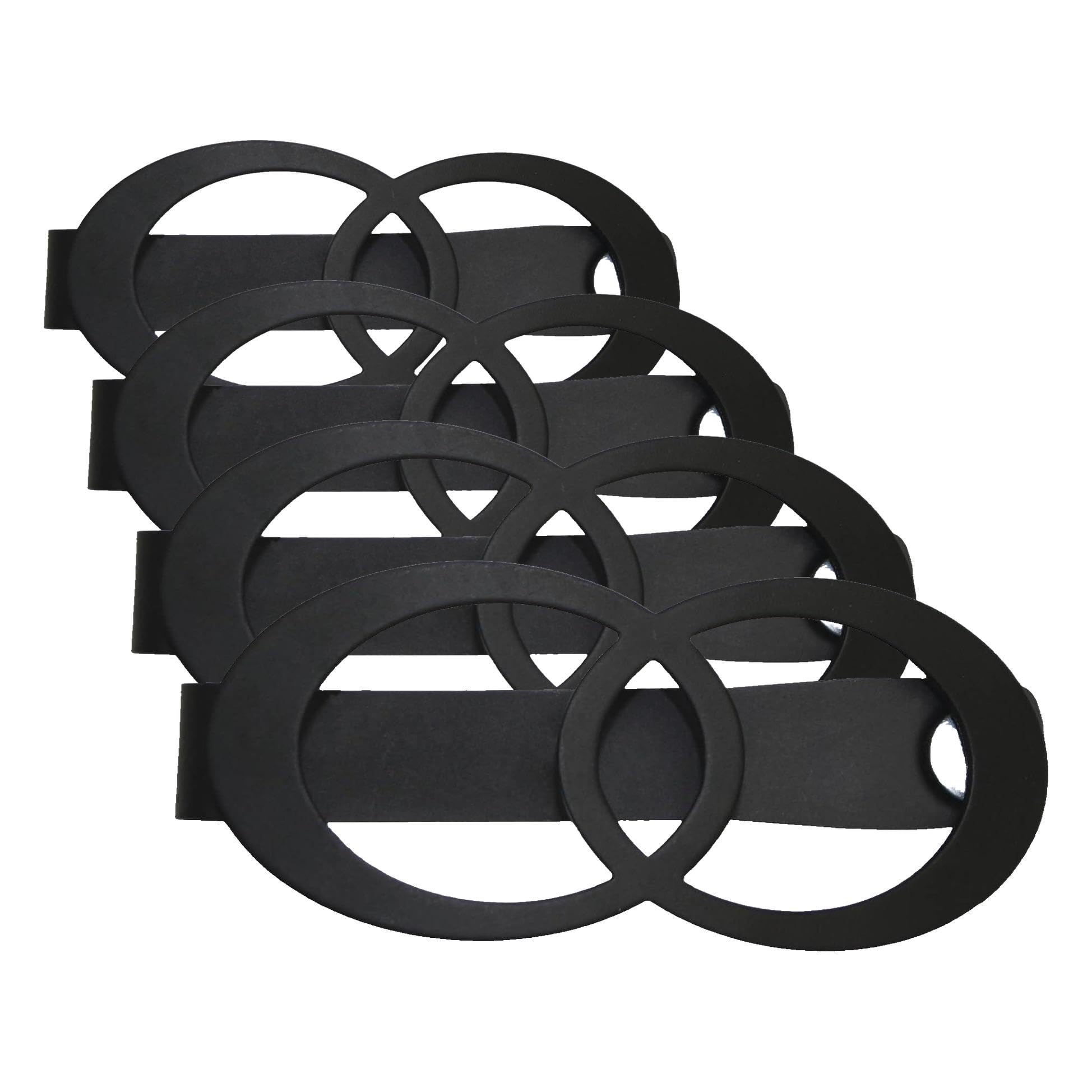 GARDINIA Country Infinity Raffspange Magnet Schwarz
