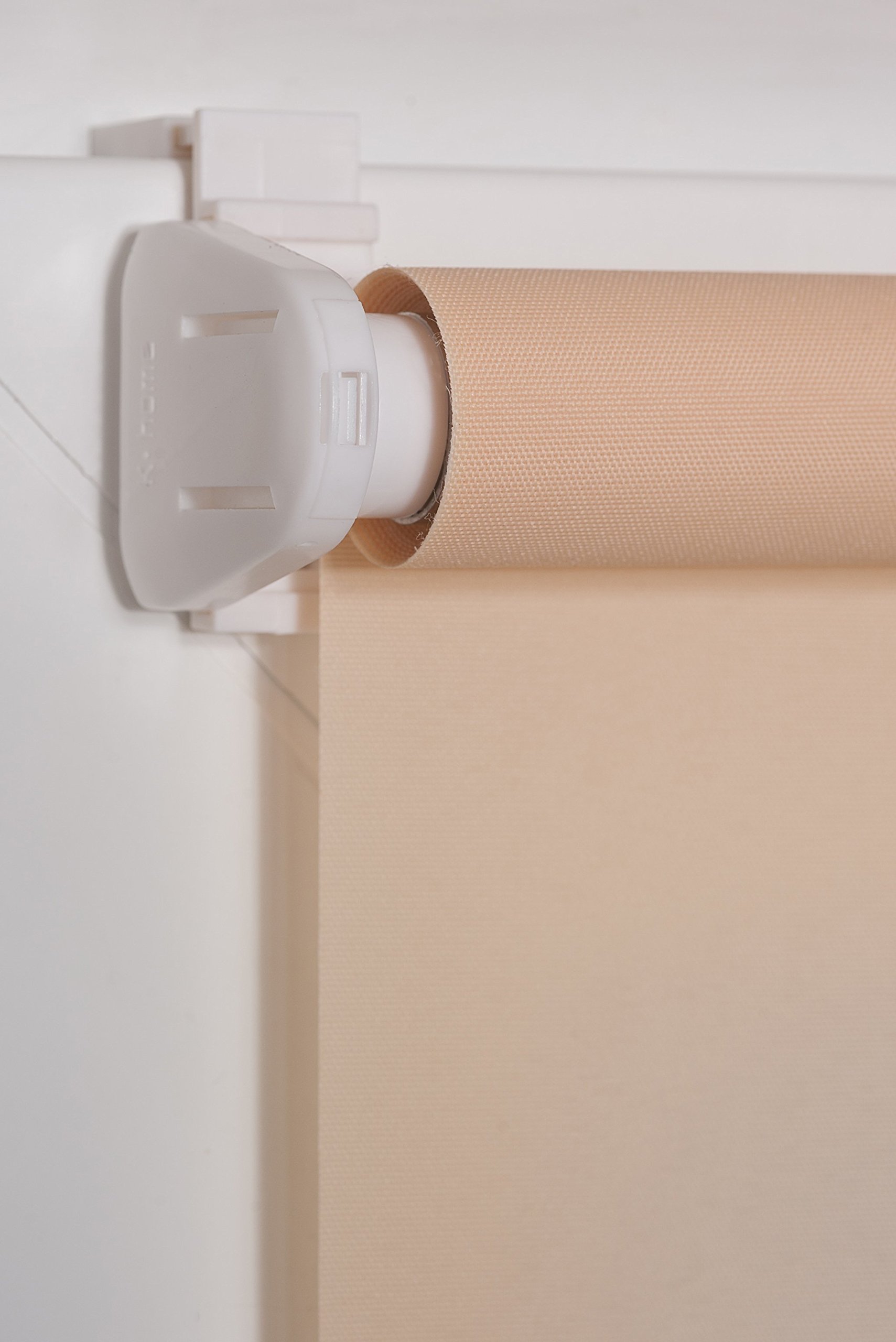 K-Home Minirollo Klemmfix 40x150 cm Weiß Tageslicht