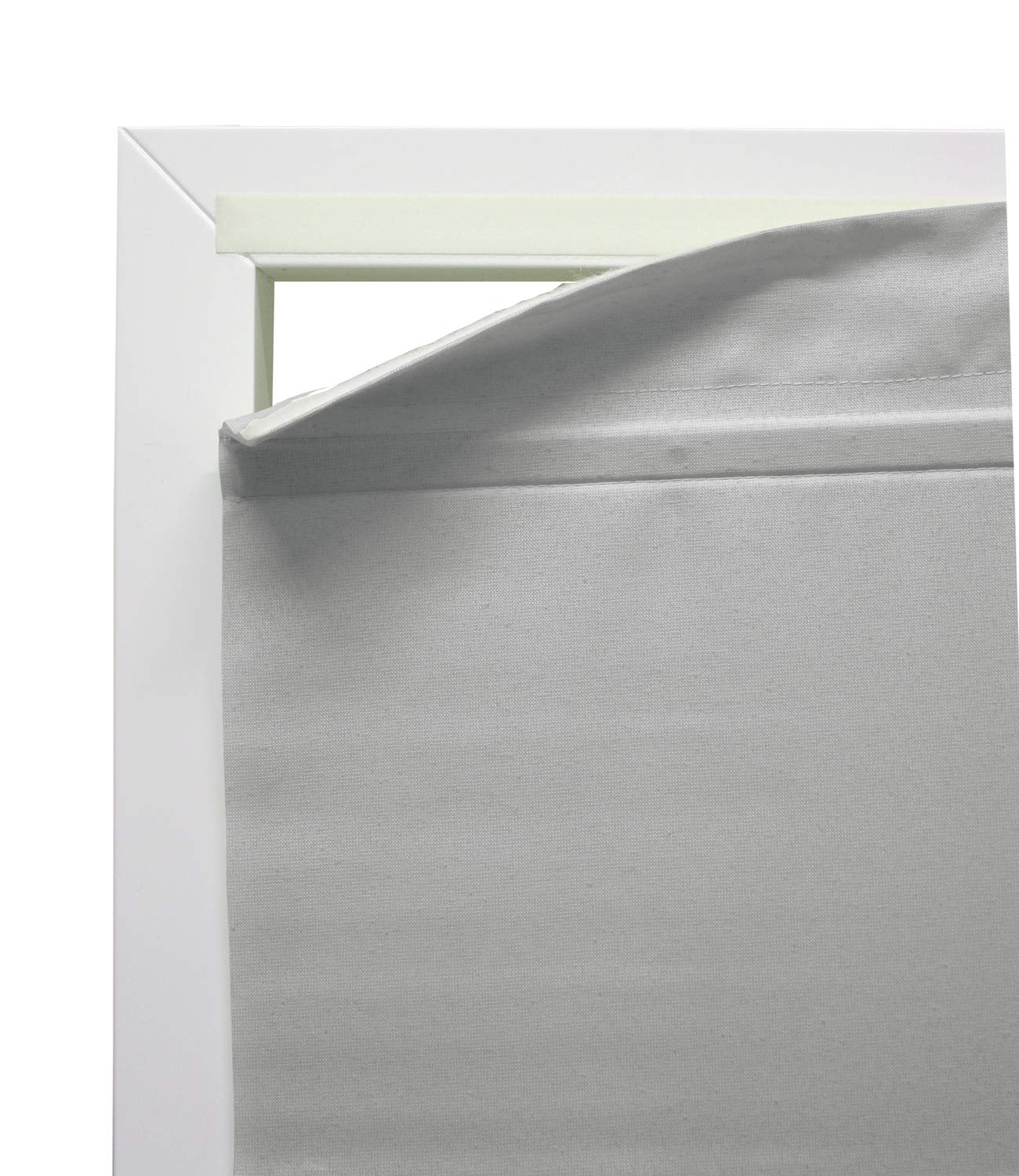 GARDINIA EASYFIX Raffrollo 100x140 cm Grau blickdicht