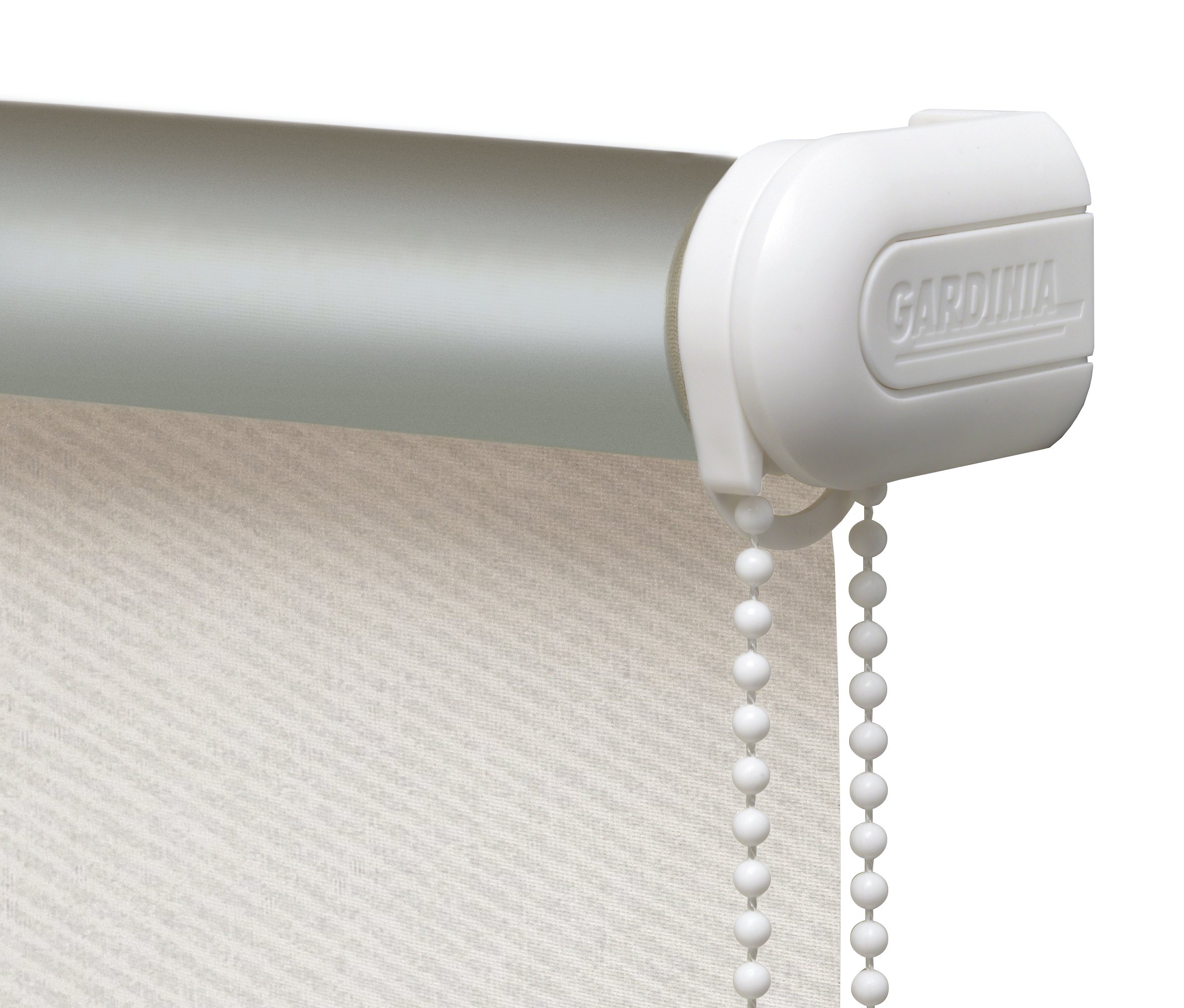 Gardinia Seitenzug-Rollo Thermo 92x180 cm Streifen weiß